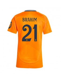 Real Madrid Brahim Diaz #21 Auswärtstrikot für Frauen 2024-25 Kurzarm